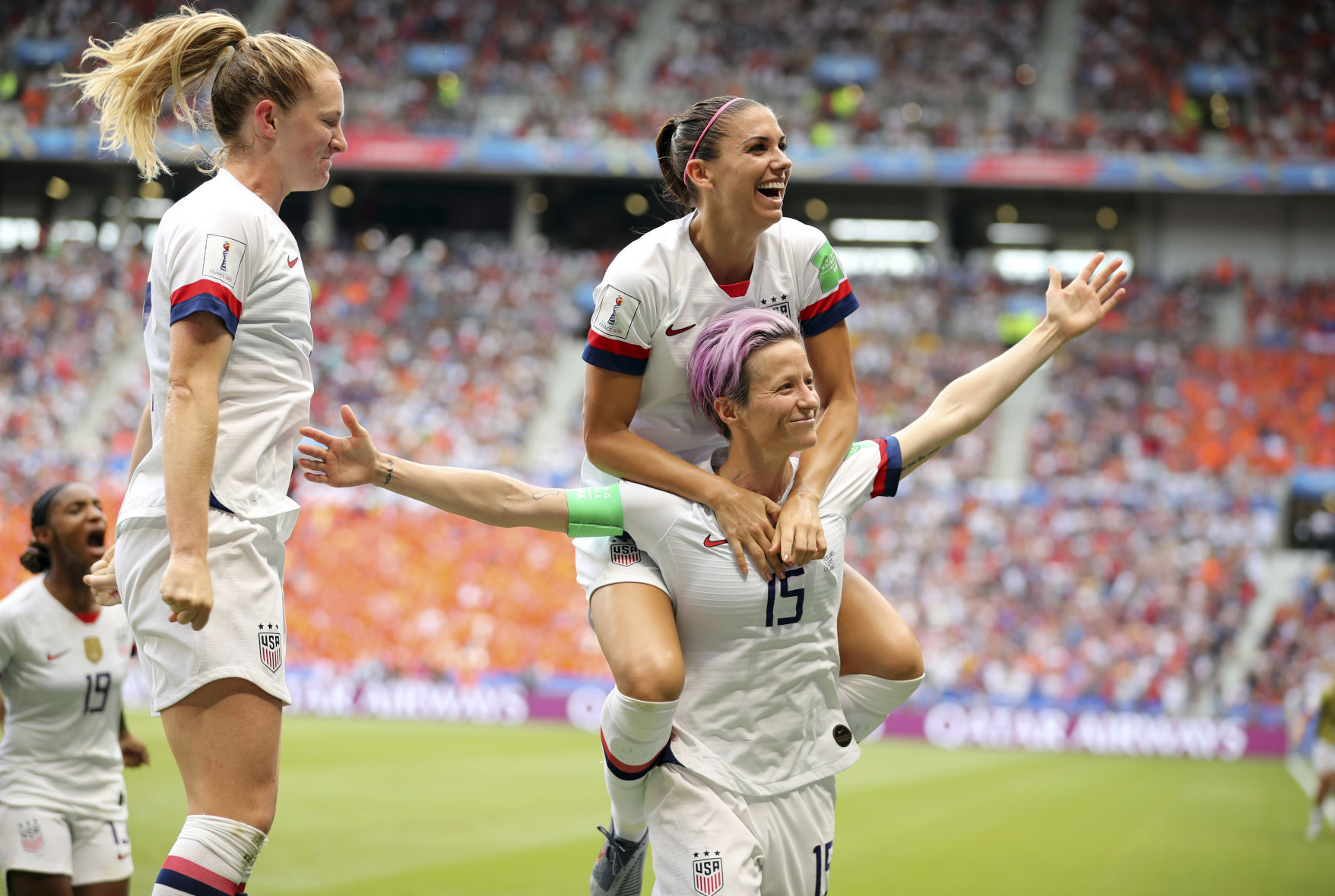APTOPIX France US Netherlands WWCup Soccer